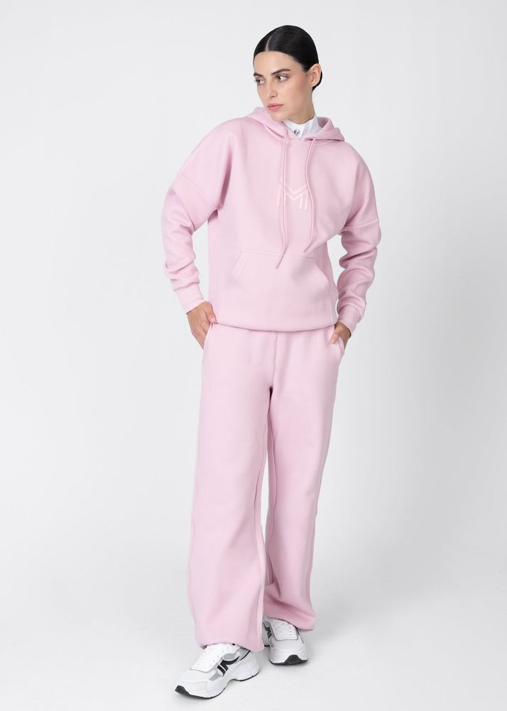 Maximilian Icon Oversized Hoodie Pink