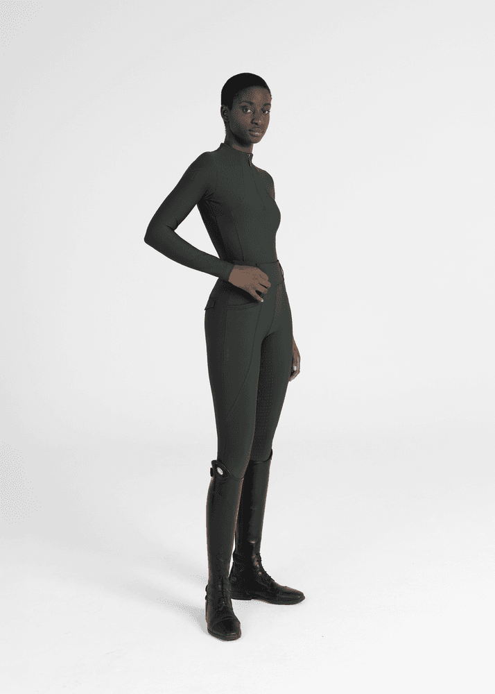Maximilian Long Sleeve Base Layer Hunter Green