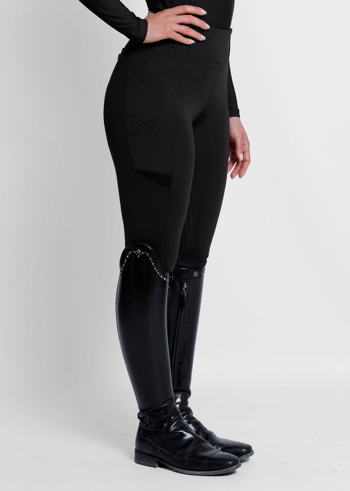 Maximilian Tech Riding Leggings FG Black