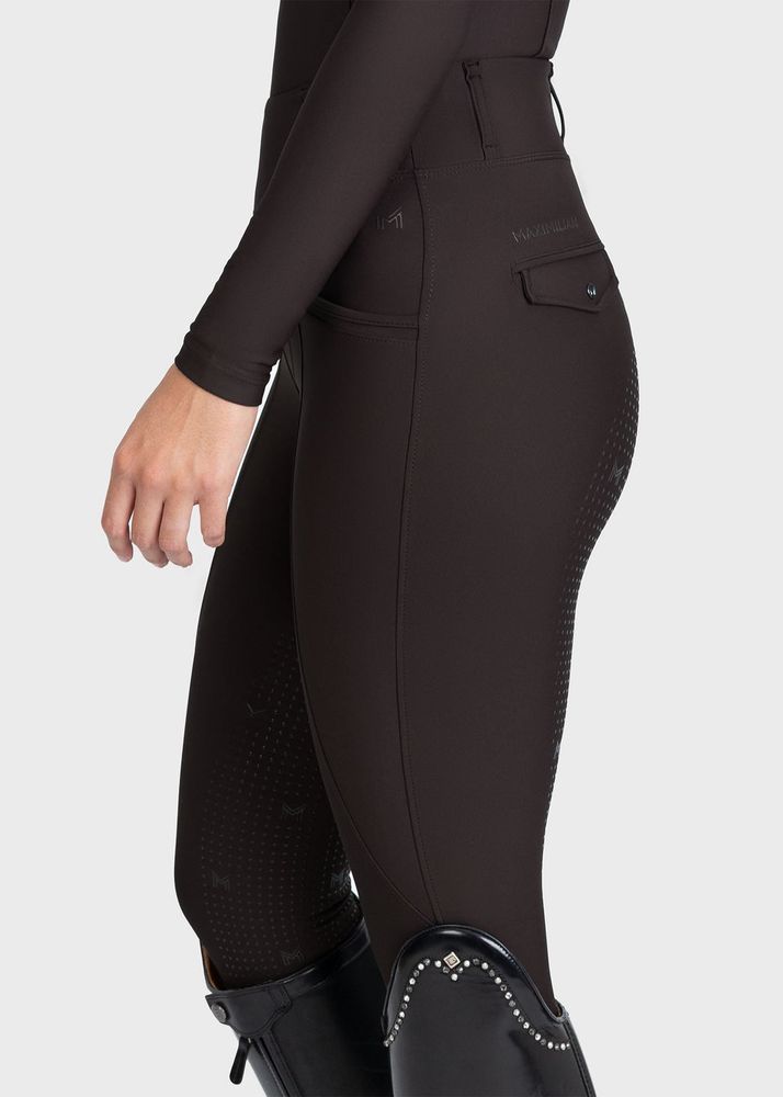 Maximilian Pro Riding Leggings Espresso 