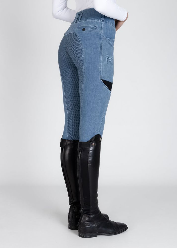 Maximilian Tech Riding Leggings FG Denim 