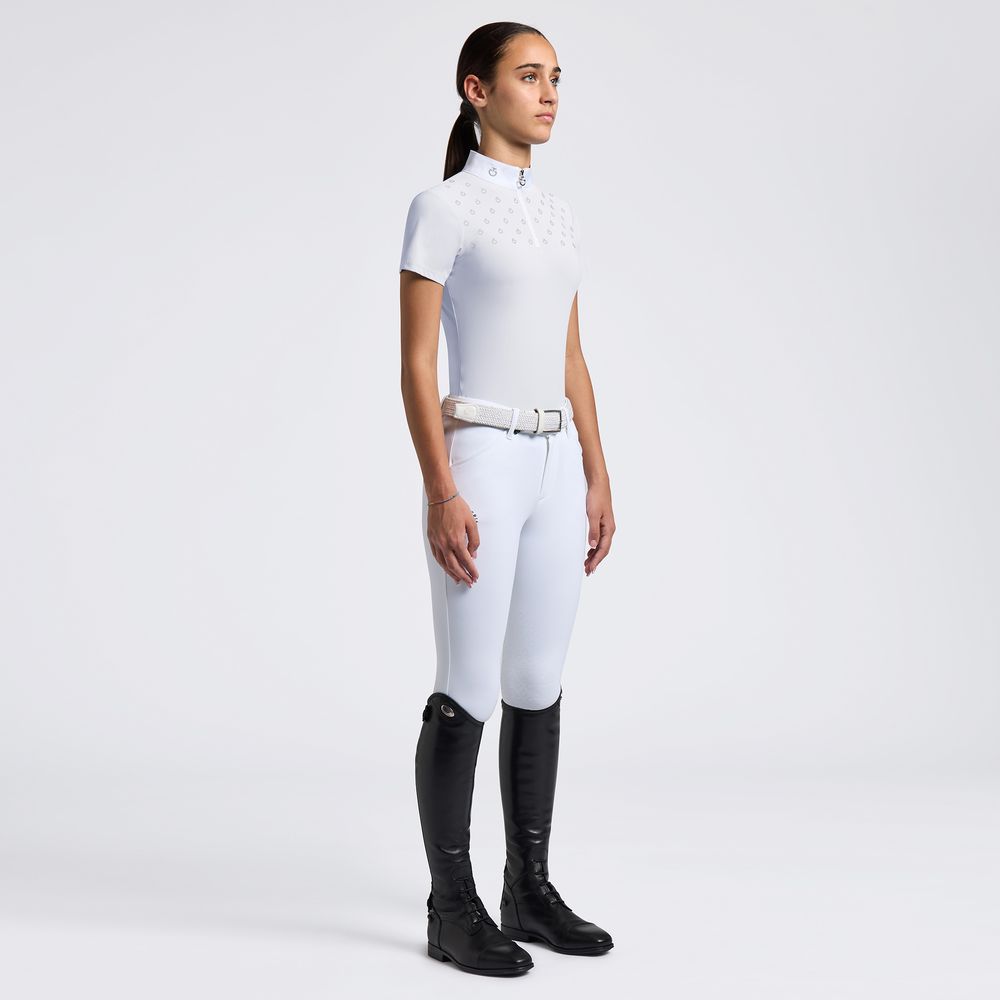 Cavalleria Toscana Girl’s S/S Competition Shirt