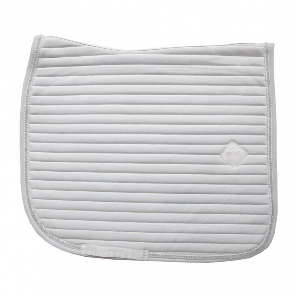 Kentucky Saddle Pad Pearls DR White