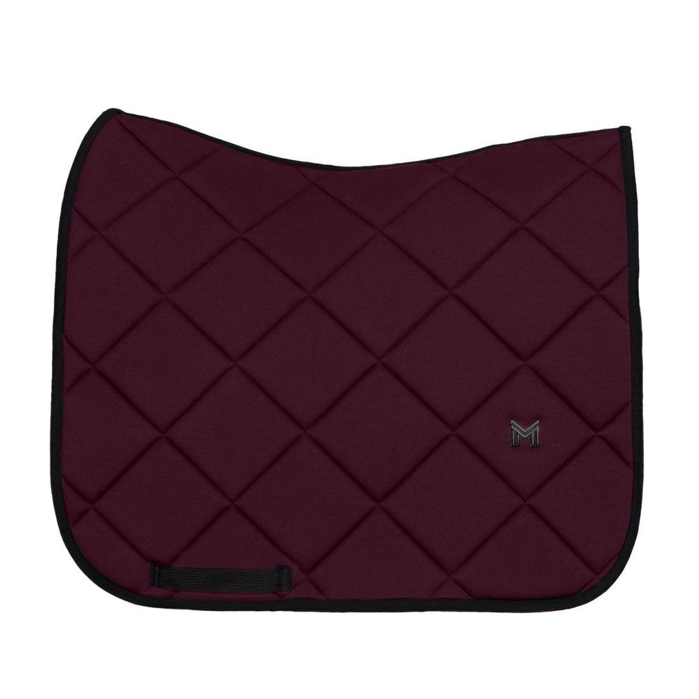 Maximilian Crew Saddle Pad Burgundy Dressage  