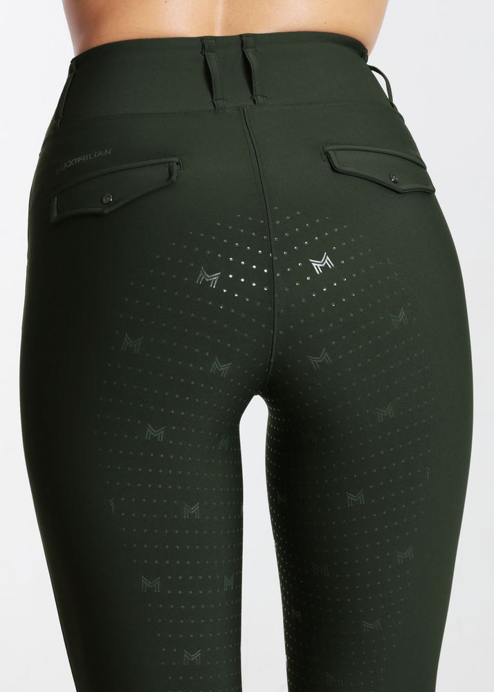 Maximilian Pro Riding Leggings Hunter Green