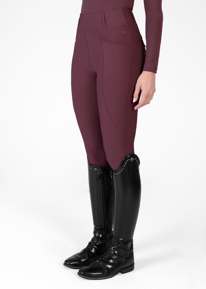 Maximilian Pro Riding Leggings Rosewood