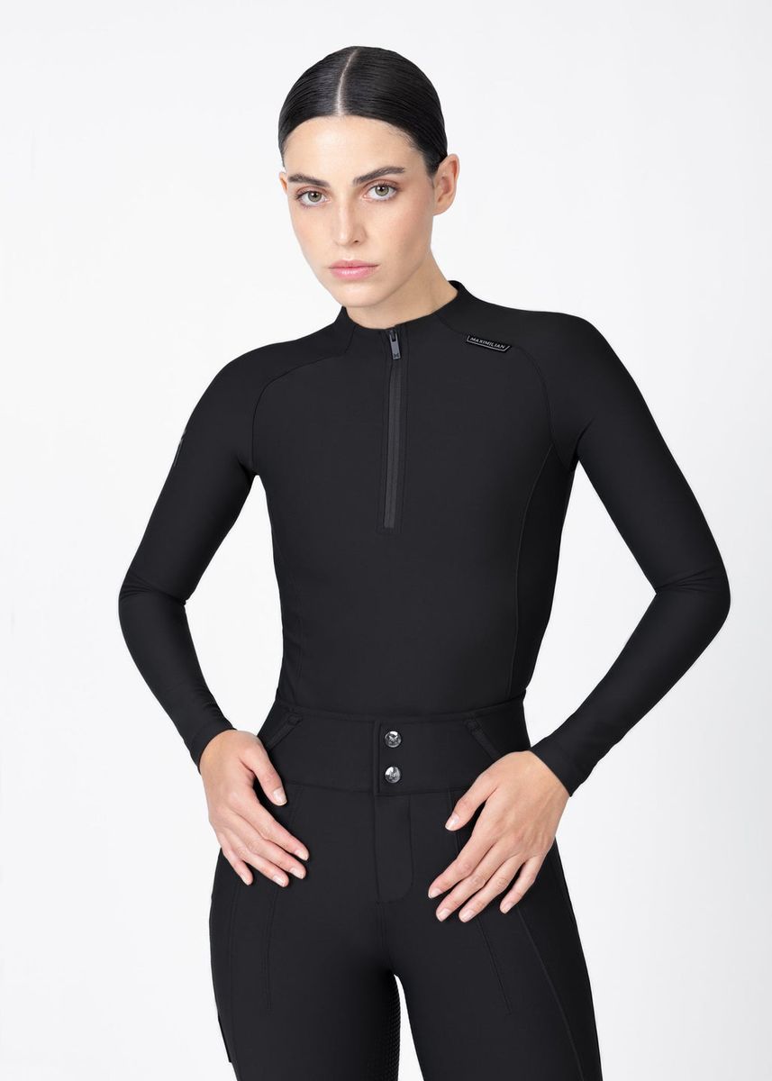 Maximilian Origin Long Sleeve Base Layer Black
