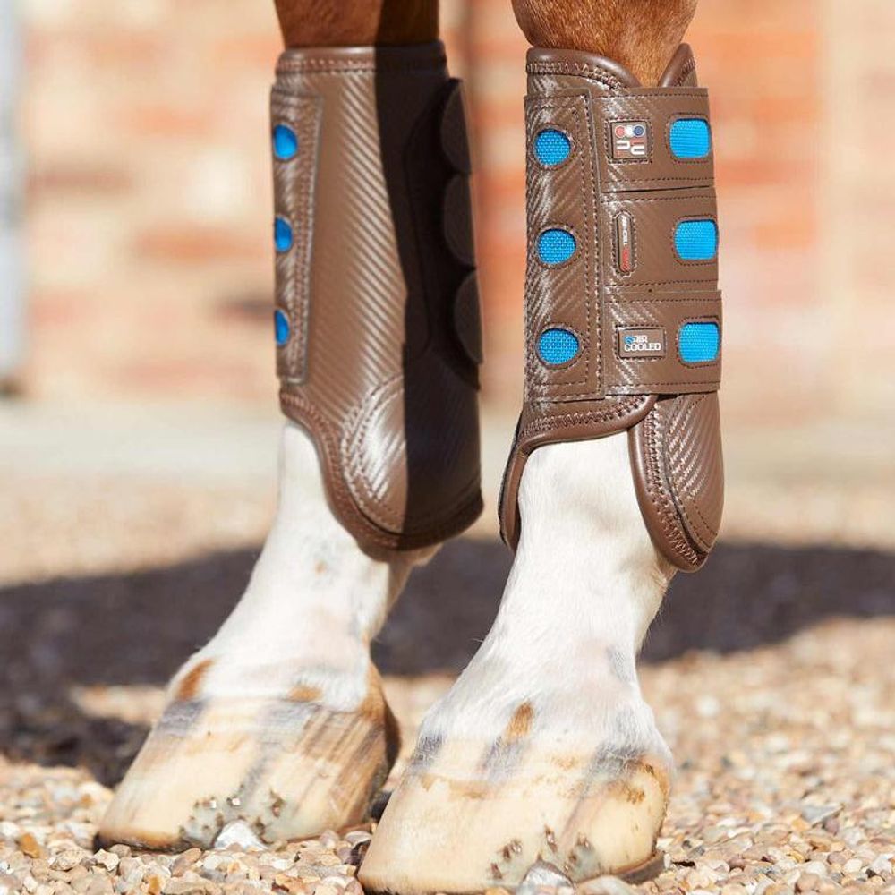 Premier Equine Carbon Tech Air Cooled Eventing Boots Front