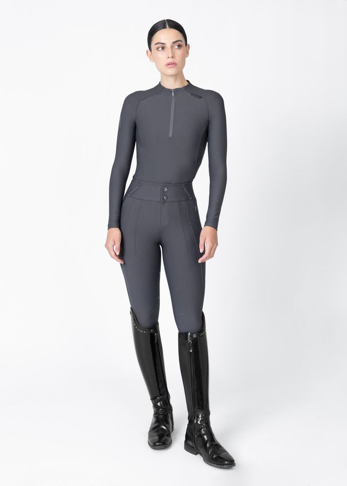 Maximilian Origin Long Sleeve Base Layer Graphite
