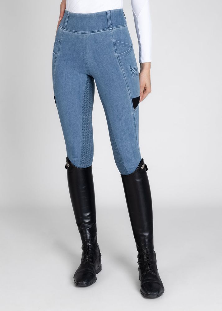 Maximilian Tech Riding Leggings FG Denim 