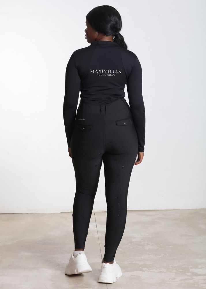 Maximilian Pro Riding Leggings Black