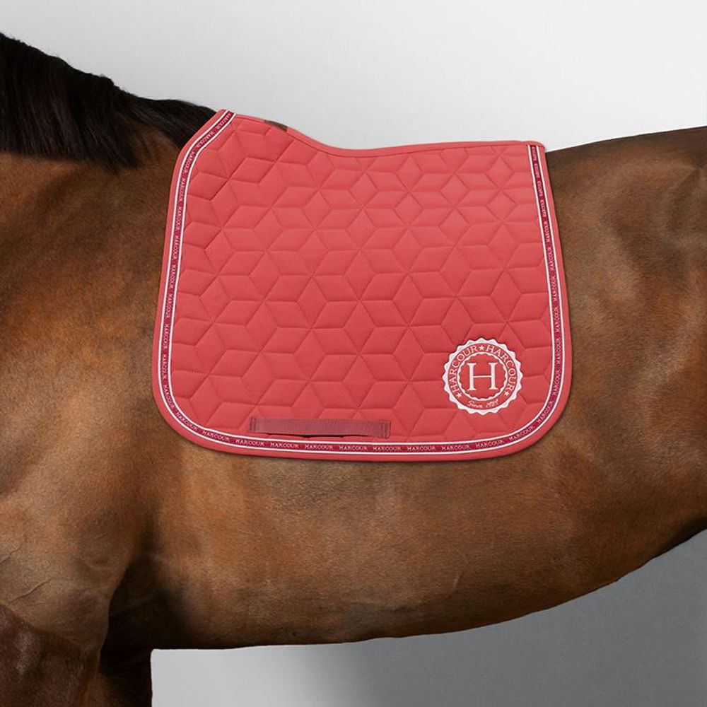 Harcour Blake Saddle Pad Dressage Grapefruit